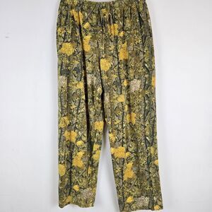 Duck‎ Dynasty Sleepwear Pajama Pants Men's Medium Multicolor Camo Leaves.C143